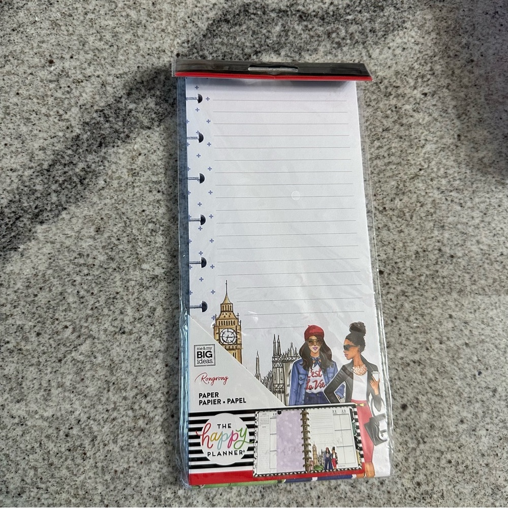 Happy planner filler girl boss half paper